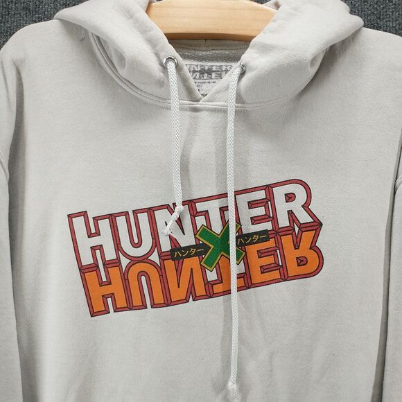 Hunter X Hunter Mens Hoodie Sweatshirt White Medium Long Sleeve Polycotton Anime - Picture 2 of 16